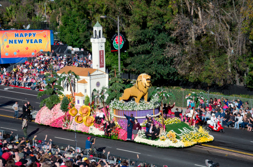 Rose Parade float