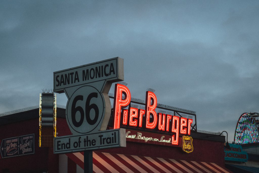Route 66 in Santa Monica