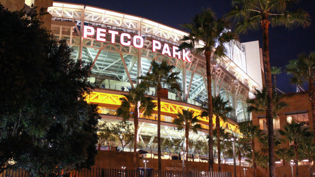 Petco Park baseball stadium in San Diego