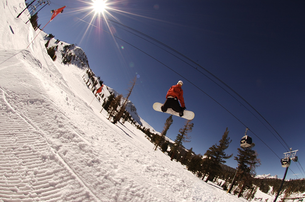 mammoth ski slopes