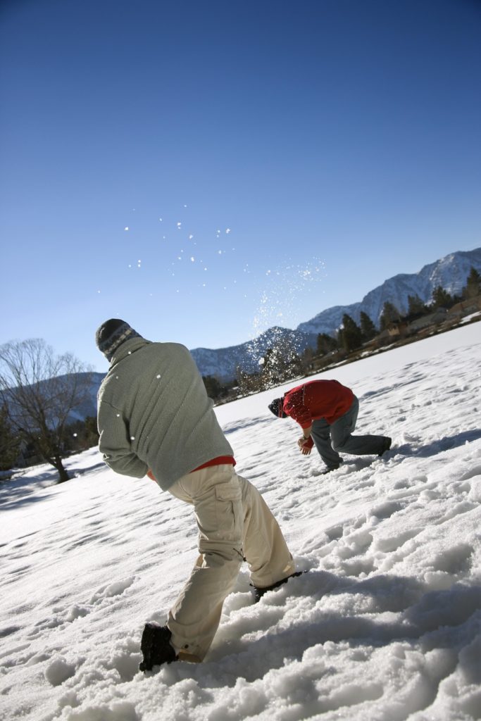 snowball fight