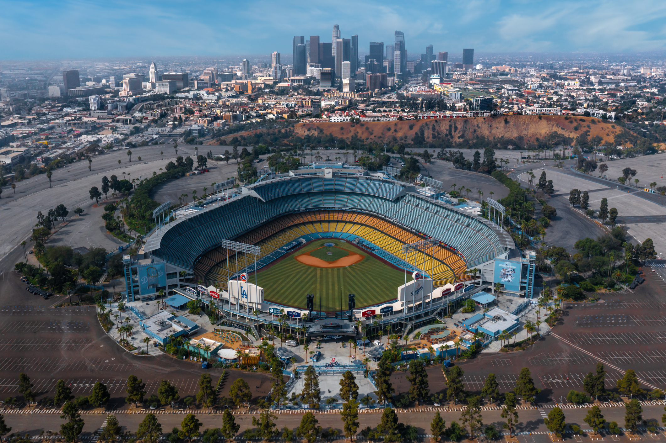 View of Dodger Stadium