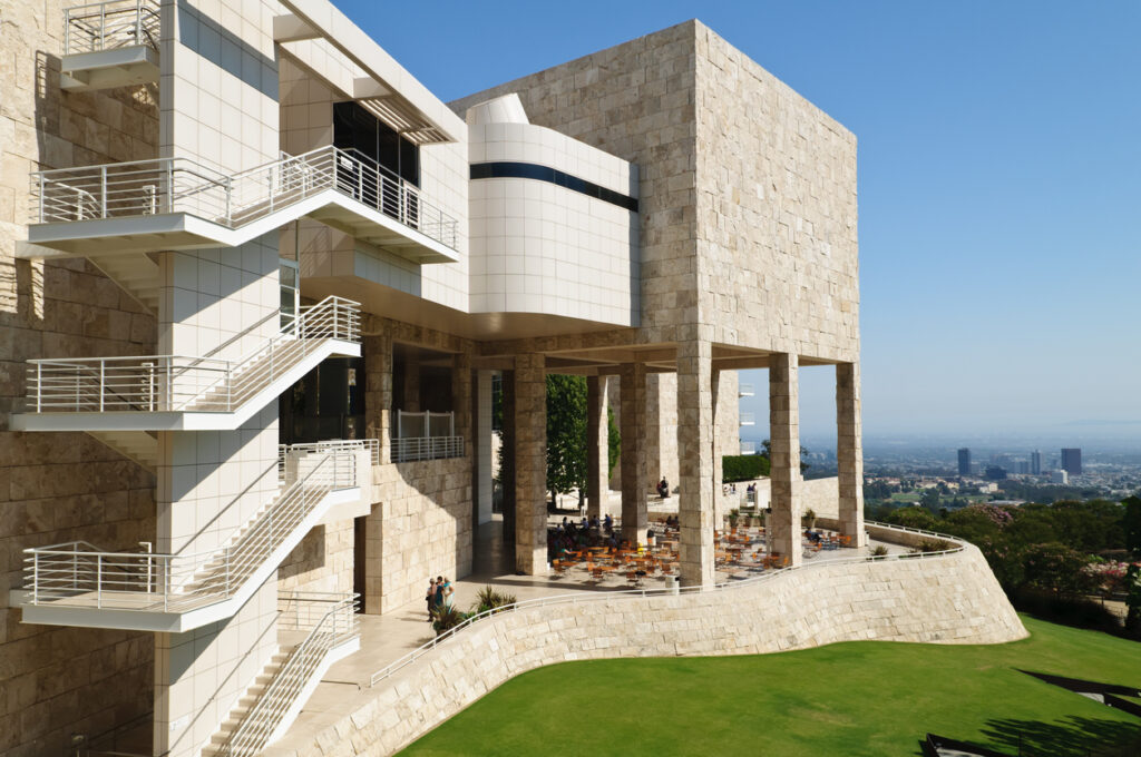 Getty Center patio terrace