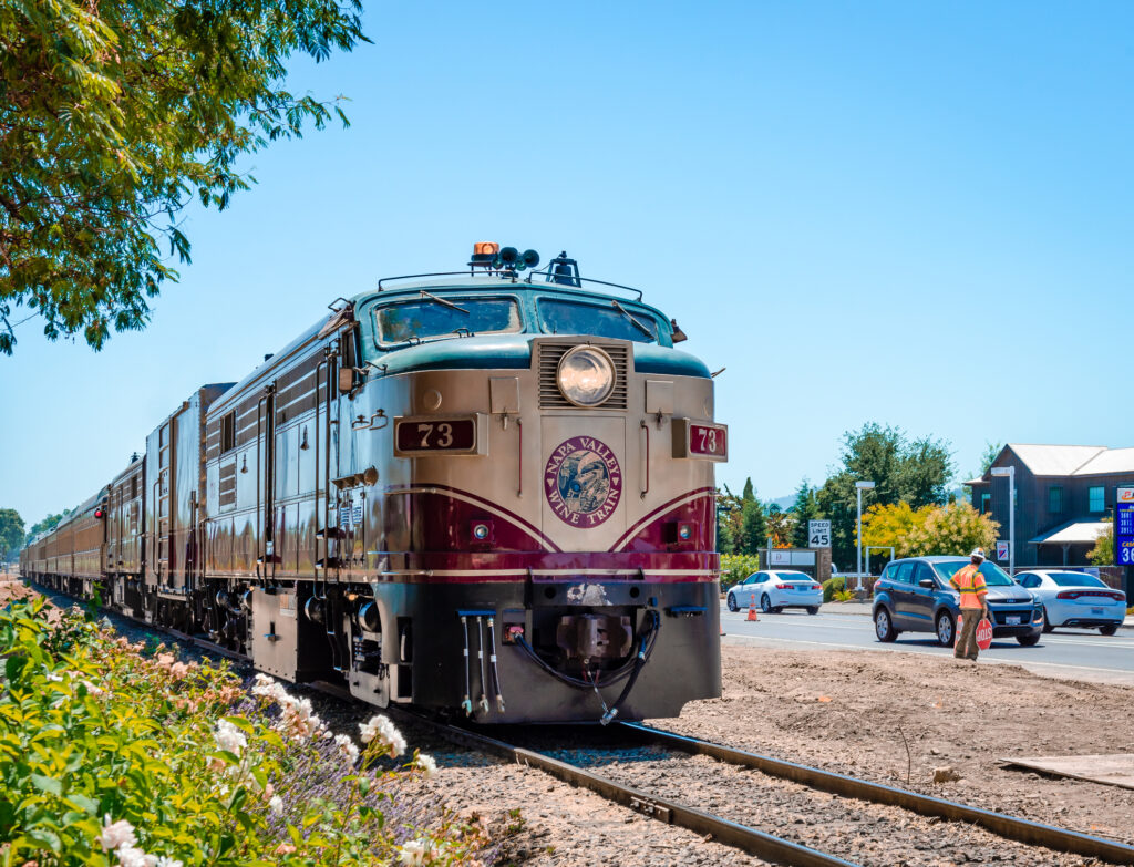 Napa Valley wine train