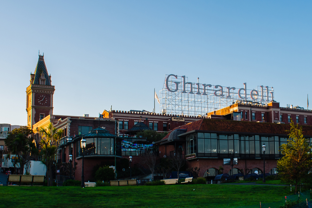 Ghirardelli Square sign, San Francisco