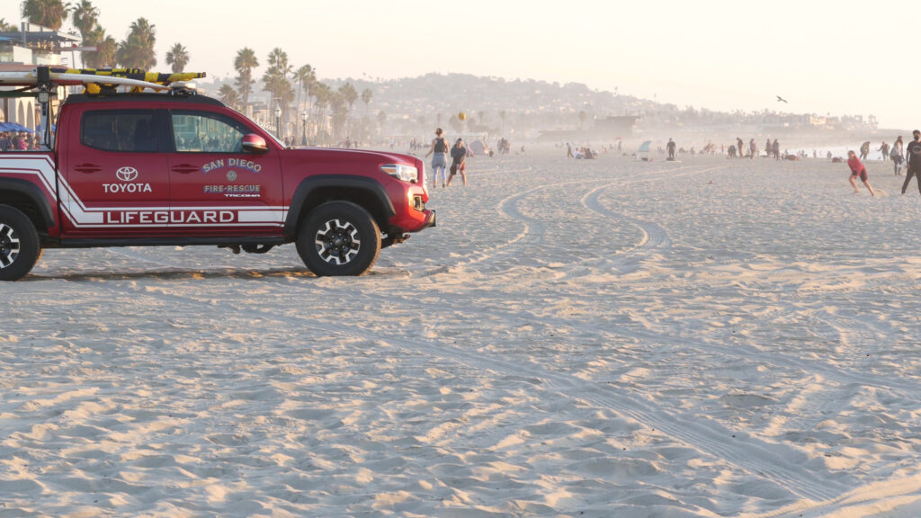 Mission Beach in San Diego