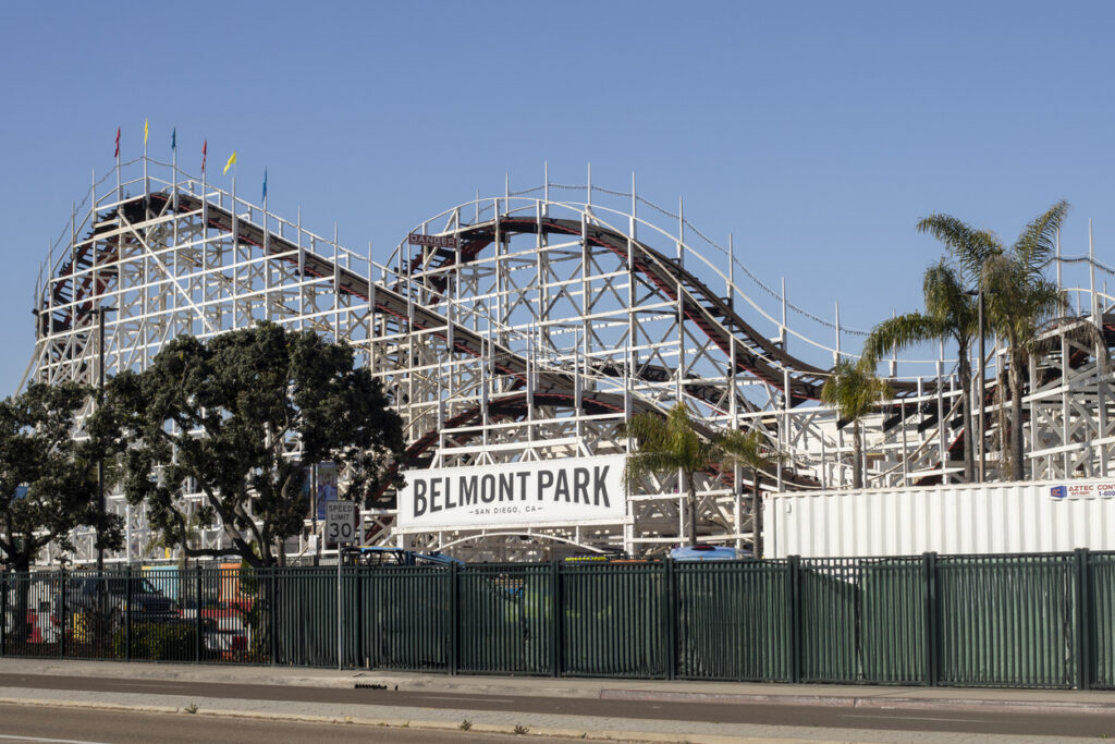 Belmont Park in Mission Bay