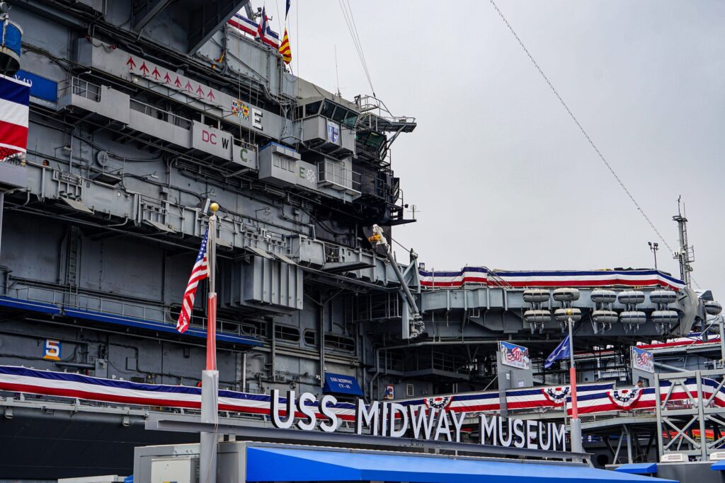 USS Midway Museum in San Diego