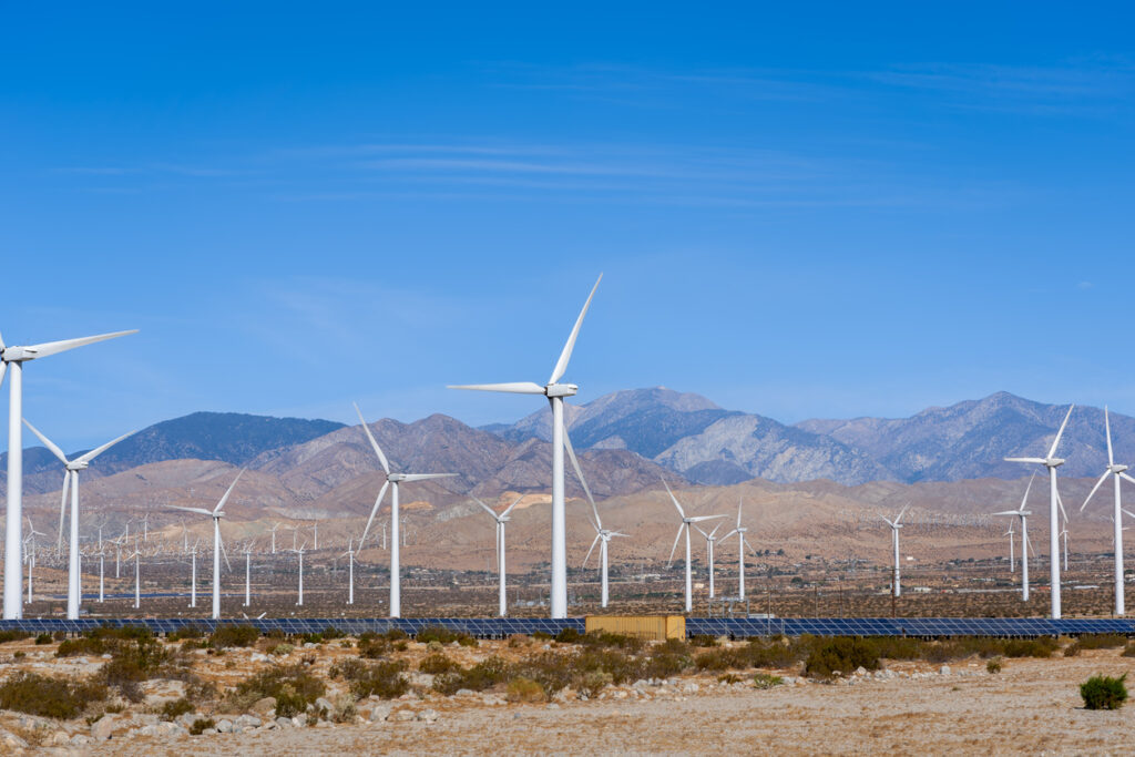 Windmills outside of Palm Springs