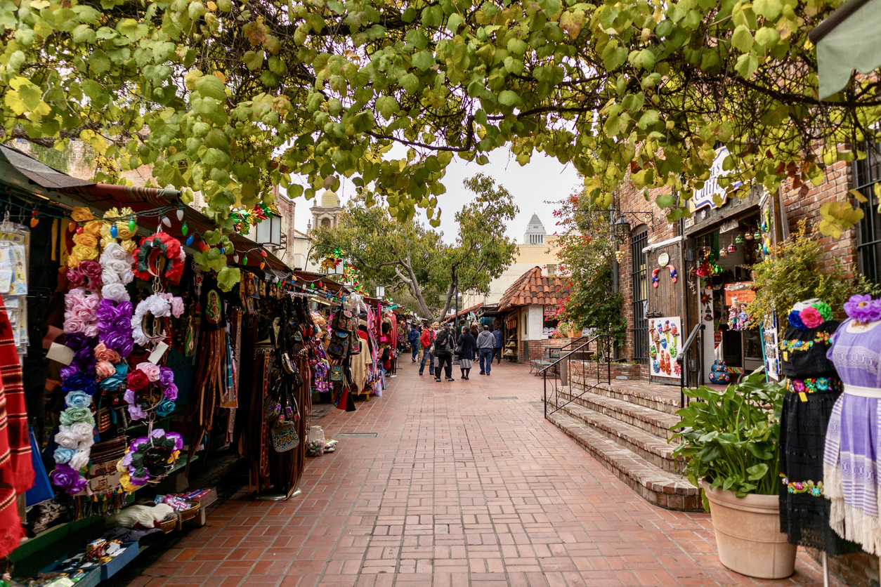 Marketplace in Olvera St.