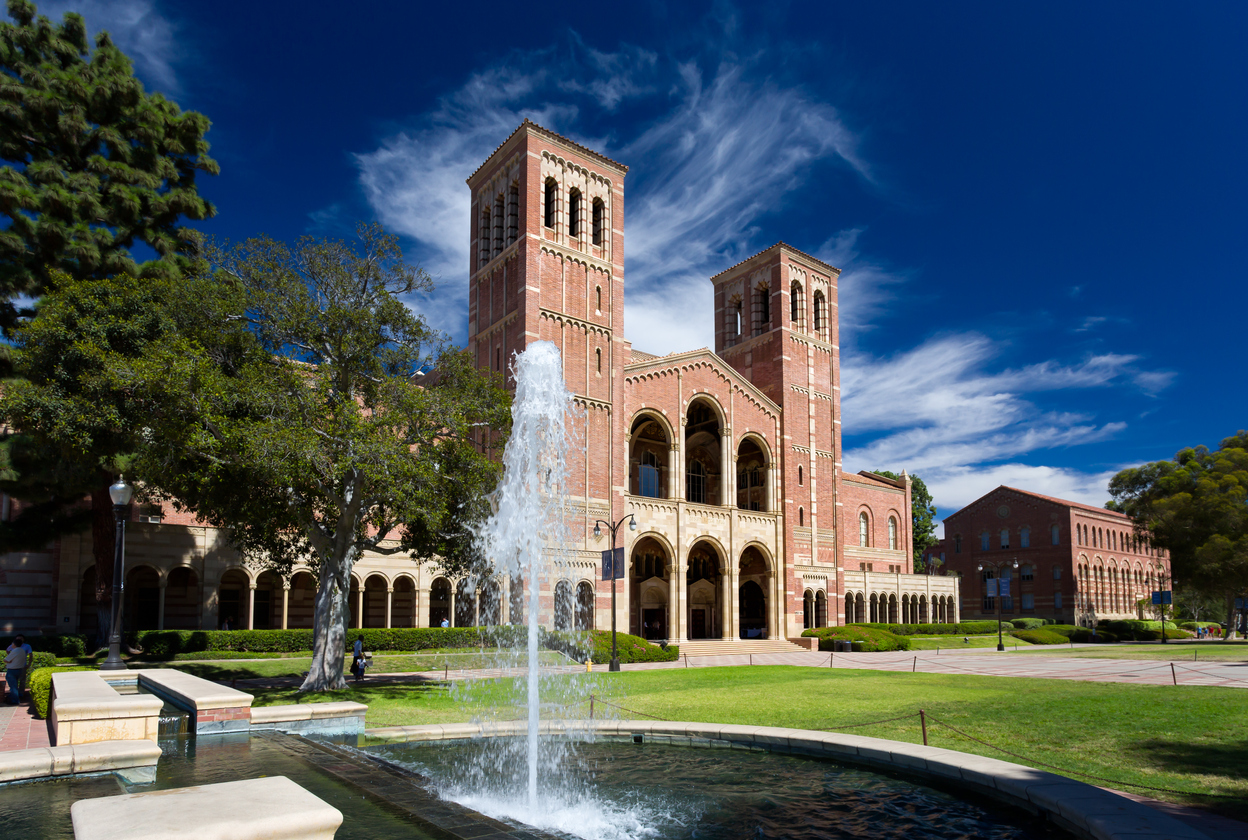 Exterior of Royce Hall at UCLA