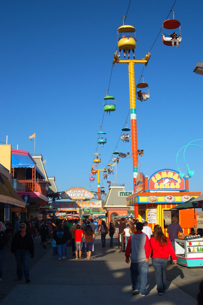 Santa Cruz Boardwalk Sky Gliders